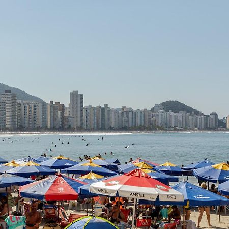 Apto - Predio De Frente Para Praia - Asturias - Guaruja - 2 Vagas Garagem - Wi-Fi E Ar Condicionado Exterior foto
