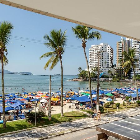 Apto - Predio De Frente Para Praia - Asturias - Guaruja - 2 Vagas Garagem - Wi-Fi E Ar Condicionado Exterior foto